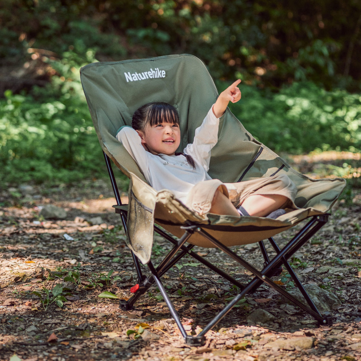 NatureHike cotton filled High Push Back Chair –