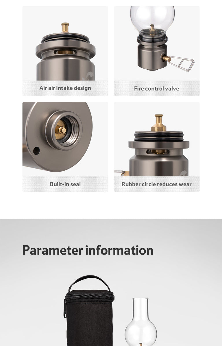 Camping Gas Tank Light