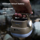 Mobigarden camp solar & chargeable Light
