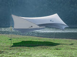 UPF50+ Sun proof Hexagon Camping Tarp Canopy Large