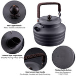 BlackDog Aluminium Kettle 1.3L