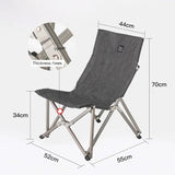 BlackDeer Aluminum Folding Chair