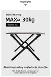 BlackDeer Sparrow Wood Aluminium Alloy Folding Table