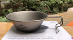 Titanium Hanging Bowl