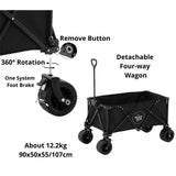 BlackDog Four Way Folding Luxury Cart