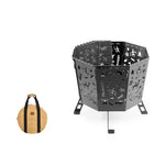 Folding Fire Pit Grill
