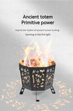Folding Fire Pit Grill