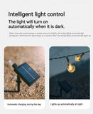 Solar Chandelier Ball String Light