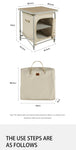 Mini Outdoor Folding Shelf Table