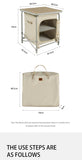 Mini Outdoor Folding Shelf Table
