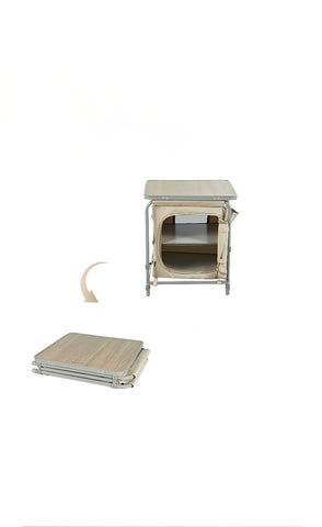 Mini Outdoor Folding Shelf Table