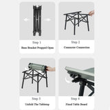 Ultralight Aluminum Alloy Square Table