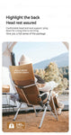 Aluminium Alloy Quick Fold chair
