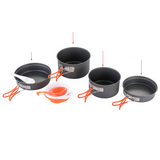 FireMaple FMC-K7 Aluminium Cooking Set
