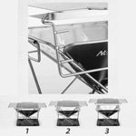 Folding Outdoor Fire Station & Camping Barbecue Grill 