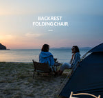 Foldable Wooden Grain Aluminum Camping Chair