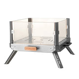 Naturehike Fire Viewing Glass Wood Stove