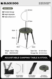 Blackdog Camping Round Table