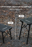 Blackdog X Quick Fold Aluminum Plate Table