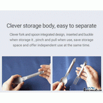 NexTool Aluminum Cutlery Set