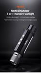 NexTool 6 in 1 Thunder Flashlight