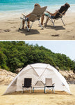 Aluminum Alloy 3-modes Adjustable Folding Chair