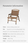 Lightweight Folding Wooden Chair