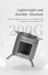 Titanium Firewood Stove