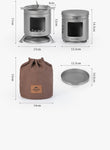 Titanium Firewood Stove