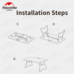 Folding Bamboo Picnic Table