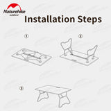 Folding Bamboo Picnic Table