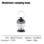 Mushroom Camp Lamp