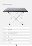 Mobi Garden Aluminium Alloy Folding Table