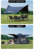 BlackDog Two Door Window Opening Automatic Tent
