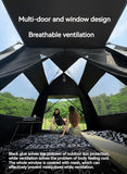 BlackDog Two Door Window Opening Automatic Tent