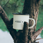 FireMaple Coral Enamel Mug 350ml