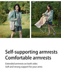 NatureHike X-Shaped ArmRest Moon chair