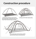 NatureHike PU series Lightwieght 2 person Tent