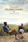 outdoor folding moon chair