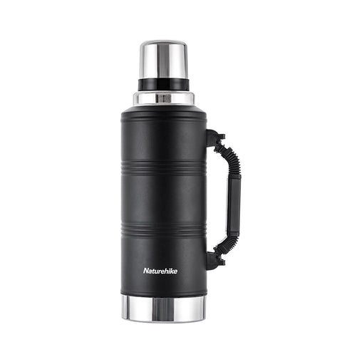Outdoor vacuum insulated bottle with handle