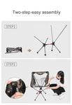 outdoor folding moon chair