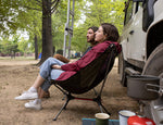 outdoor folding moon chair