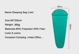 Sleeping Bag High Elasticity Sleeping Bag Liner
