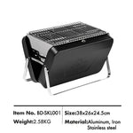 Portable Suitcase Style Barbecue Grill