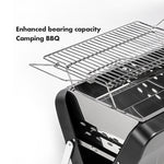 Portable Suitcase Style Barbecue Grill