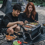 Portable Suitcase Style Barbecue Grill