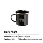 BlackDog Enamel Cup