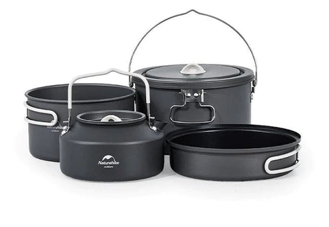 Aluminuim Alloy Camping Pot Set