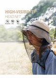 Head Helmet Net Mosquitoes