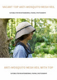 Head Helmet Net Mosquitoes